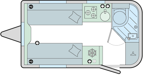 2026 Bailey Discovery D4 2 Layout