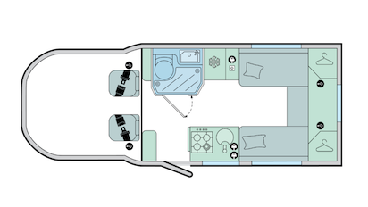 2027 Bailey Ascent 64 2 Layout