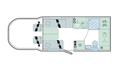 2027 Bailey Ascent 69 4 Layout