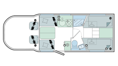 2027 Bailey Ascent 75 4T Layout