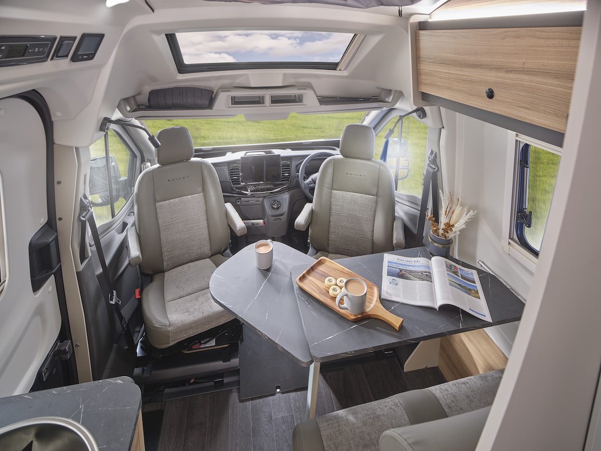 2027 Bailey Endeavour B65 Front Cab Seats