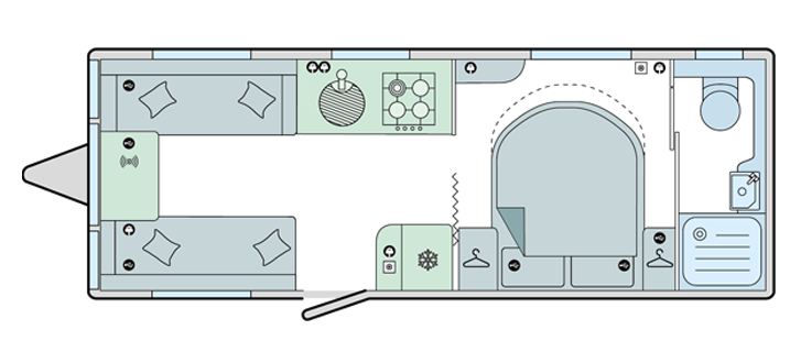 2027 Bailey Unicorn Deluxe Vigo Layout