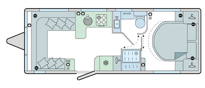 2027 Bailey Unicorn Grande Cornella Layout