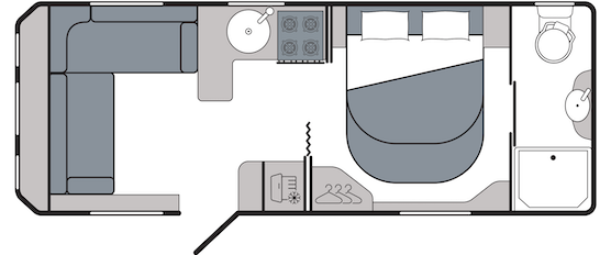 2027 Coachman Lusso 1 Layout