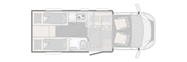 2027 Elddis Whirlwind Gt 70ds Layout