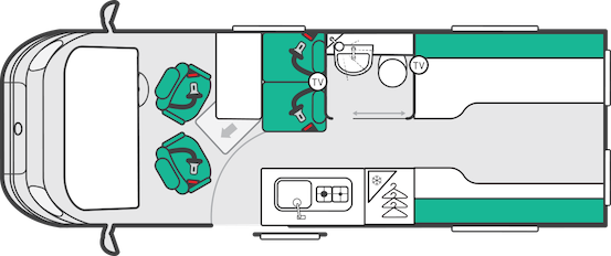 2027 Swift Carrera 194 Layout