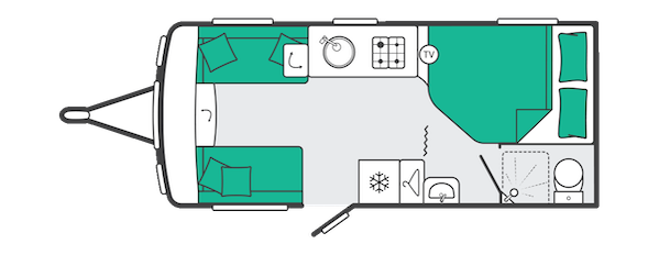 2027 Swift Challenger 500 Layout