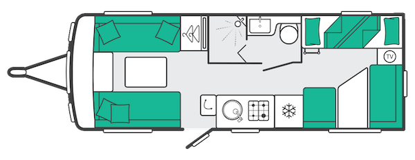 2027 Swift Challenger 590 Layout