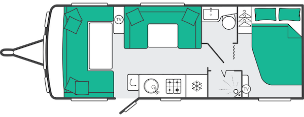 2027 Swift Challenger Grande 630 Layout