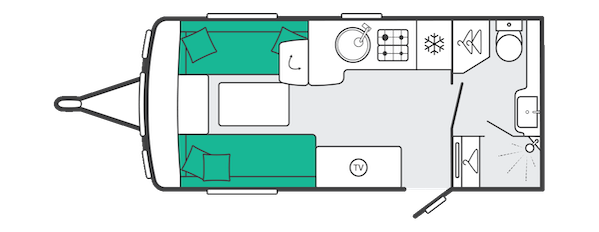 2027 Swift Conqueror 480 Layout