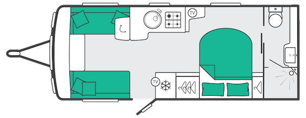 2027 Swift Conqueror Grande 580 Layout