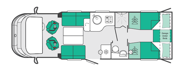 2027 Swift Kon Tiki 784 Layout
