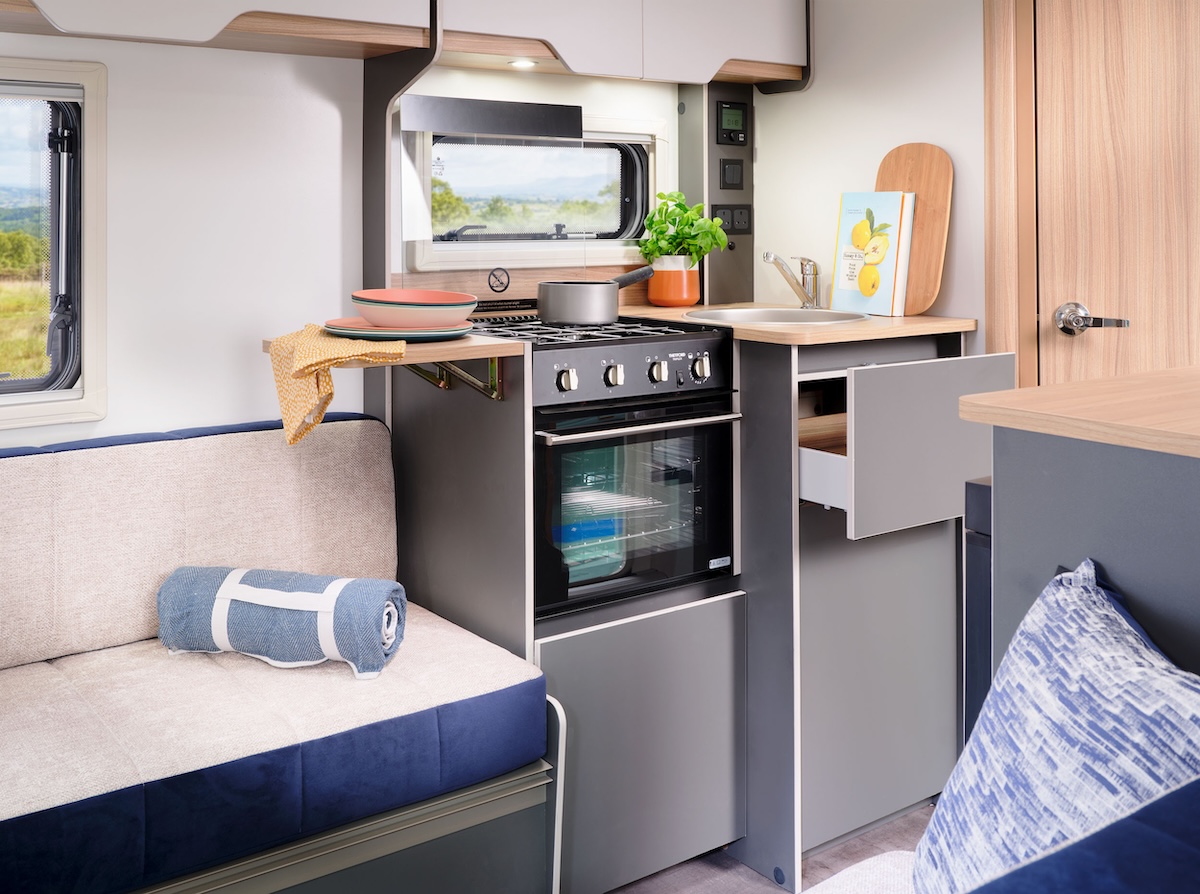 2026 Bailey Discovery D4 2 Kitchen With A Work Top Extension