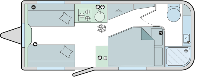 2026 Bailey Discovery D4 4 Layout