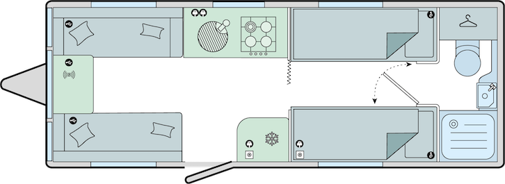 2026 Unicorn Deluxe Cadiz Layout