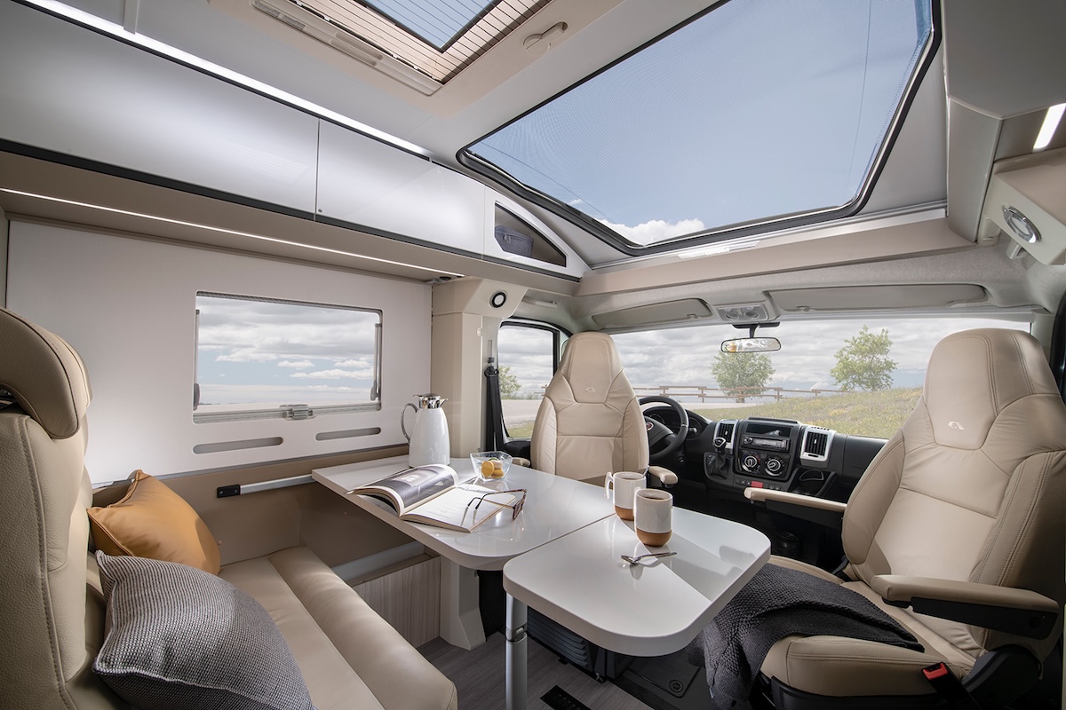 2026 Adria Compact Front Dining Lounge Space