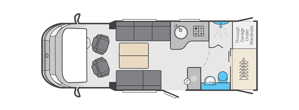 21977 2025 Voyager 540 Day Lounge