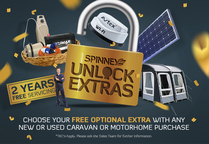 Kal06504 Spinney Unlock Extras News Graphic