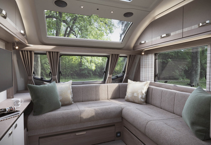 swift challenger caravan interior