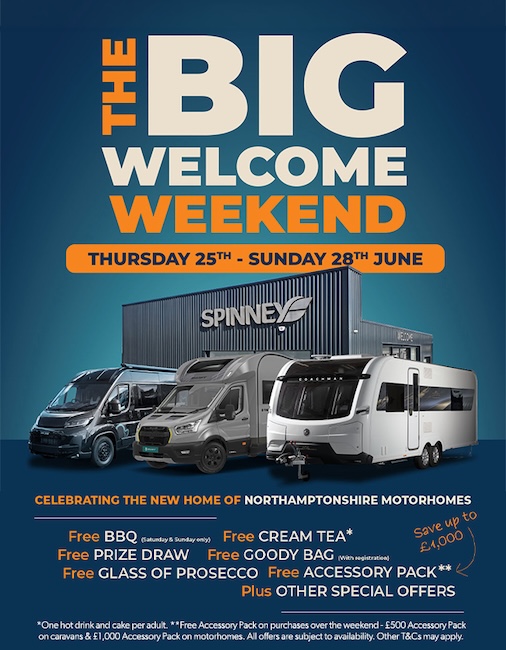 Spinney Northamptonshire The Big Welcome Weekend Website Pop Up June